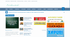 Desktop Screenshot of peruibe.com.br